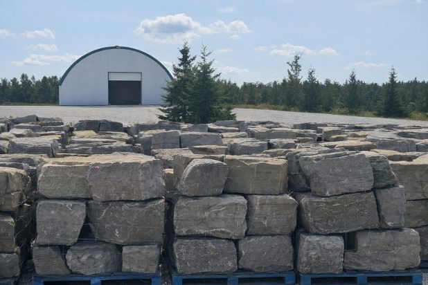 Armour Stone Orillia Skidded